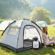 Portable Outdoor Manual Camping Shower – 3/5/8L with Hose by Habicare