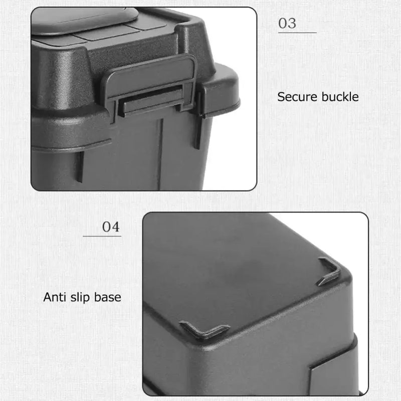 Portable Outdoor Tissue & Storage Box – 1.1L (3 colours available) by Habicare