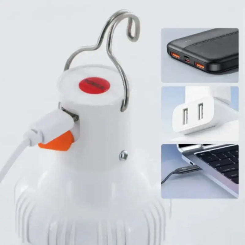 Portable Rechargeable Bulb – Hiking & Outdoor Use by Habicare