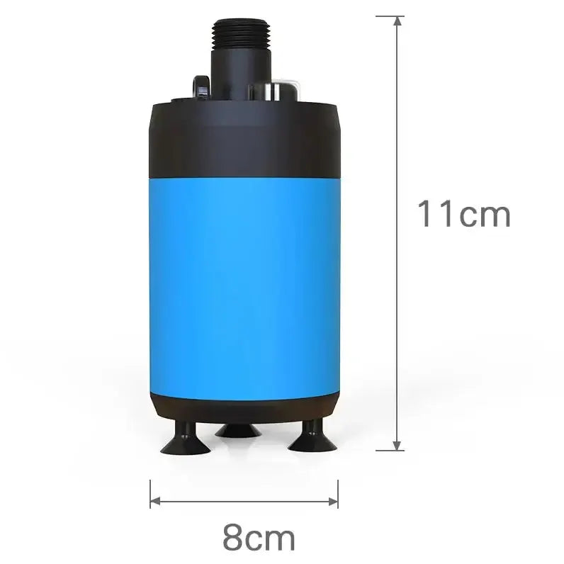 Portable Rechargeable Camping Shower (available in Black & Blue) by Habicare
