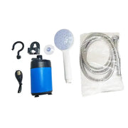 Portable Rechargeable Camping Shower (available in Black & Blue) by Habicare