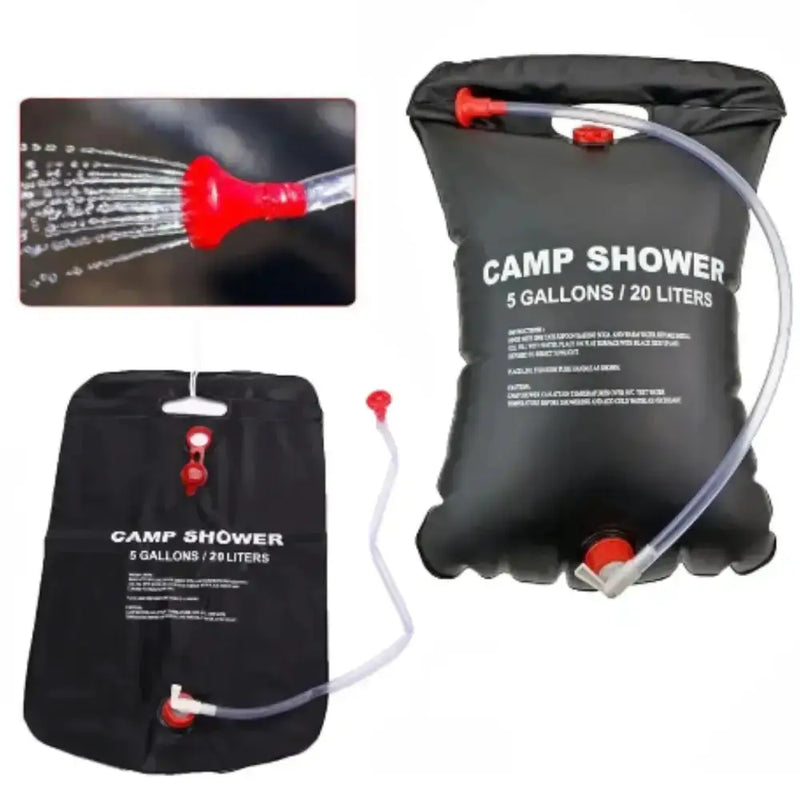 Portable Shower Bag for Camping & Hiking by Habicare