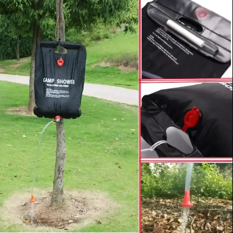 Portable Shower Bag for Camping & Hiking by Habicare