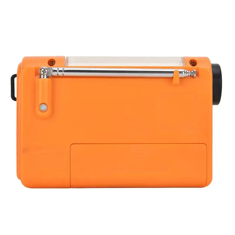 Portable Solar Hand Crank Radio with Power Bank & Flashlight by Habicare