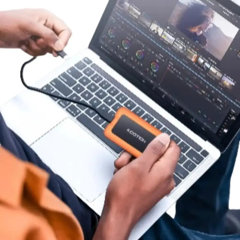 Portable SSD 2TB/1TB/512GB USB 3.2 External Drive by Habicare