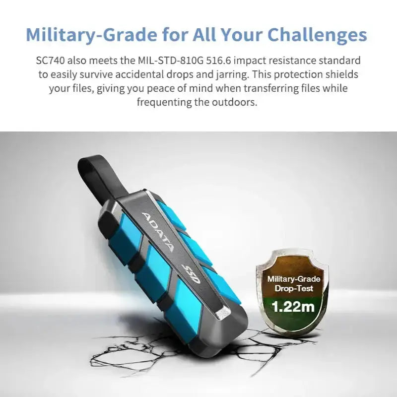 Portable SSD 500GB/1TB USB 3.2 (1050MB/s) by Habicare
