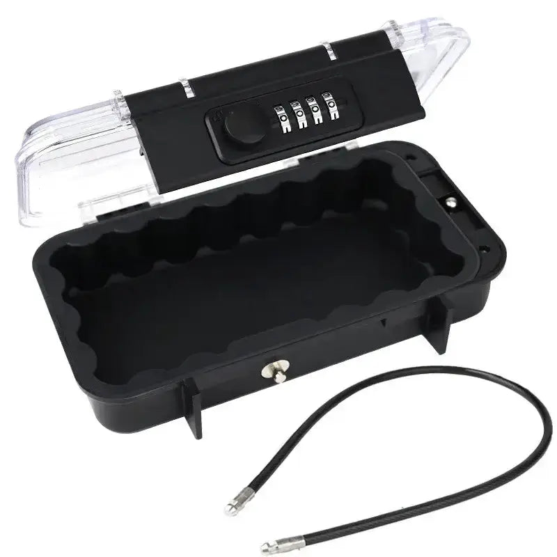 Portable Travel Safe Box – Waterproof Lockbox by Habicare