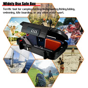 Portable Travel Safe Box – Waterproof Lockbox by Habicare