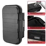 Portable Travel Safe Box – Waterproof Lockbox by Habicare