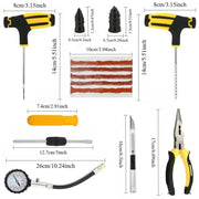 Portable Universal Tyre Emergency Repair Kit (4 types of set available) by Habicare
