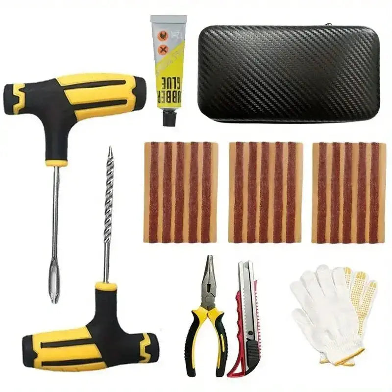 Portable Universal Tyre Emergency Repair Kit (4 types of set available) by Habicare