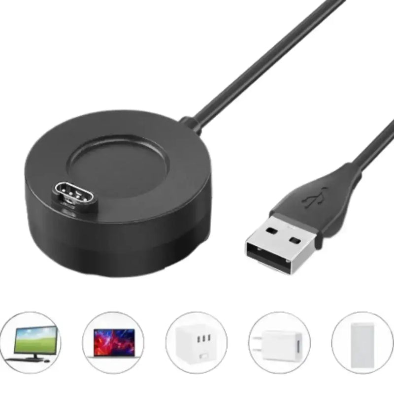 Portable Charger for Garmin Watches (USB & Type C) by Habicare
