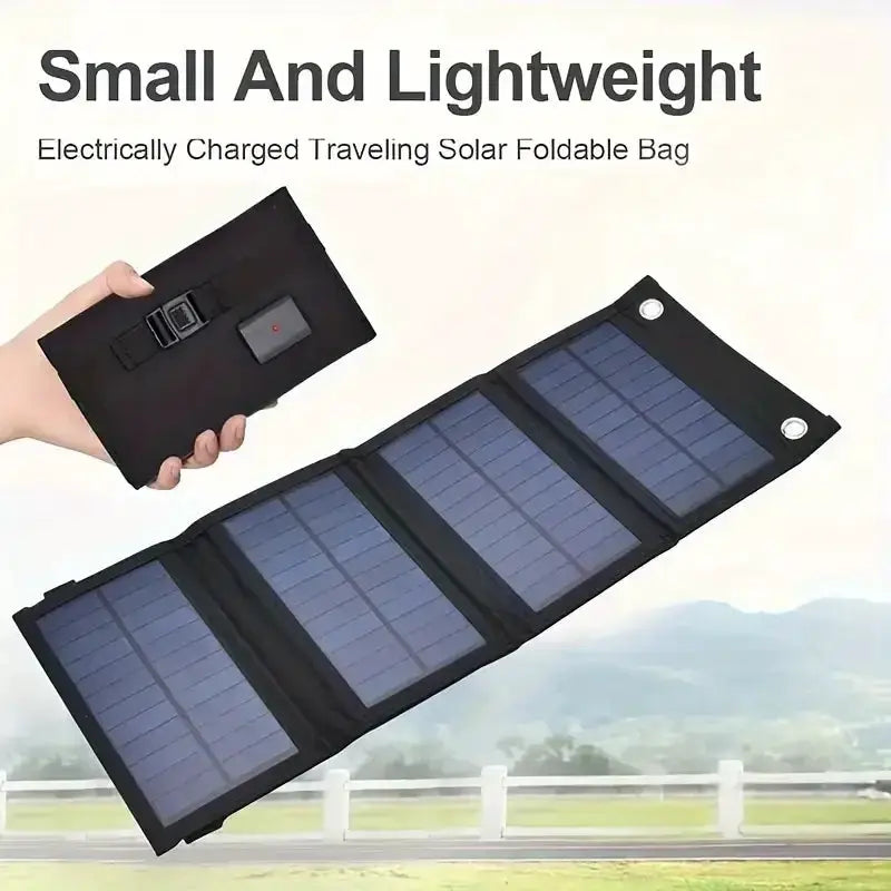 Portable USB Foldable Solar Panel by Habicare
