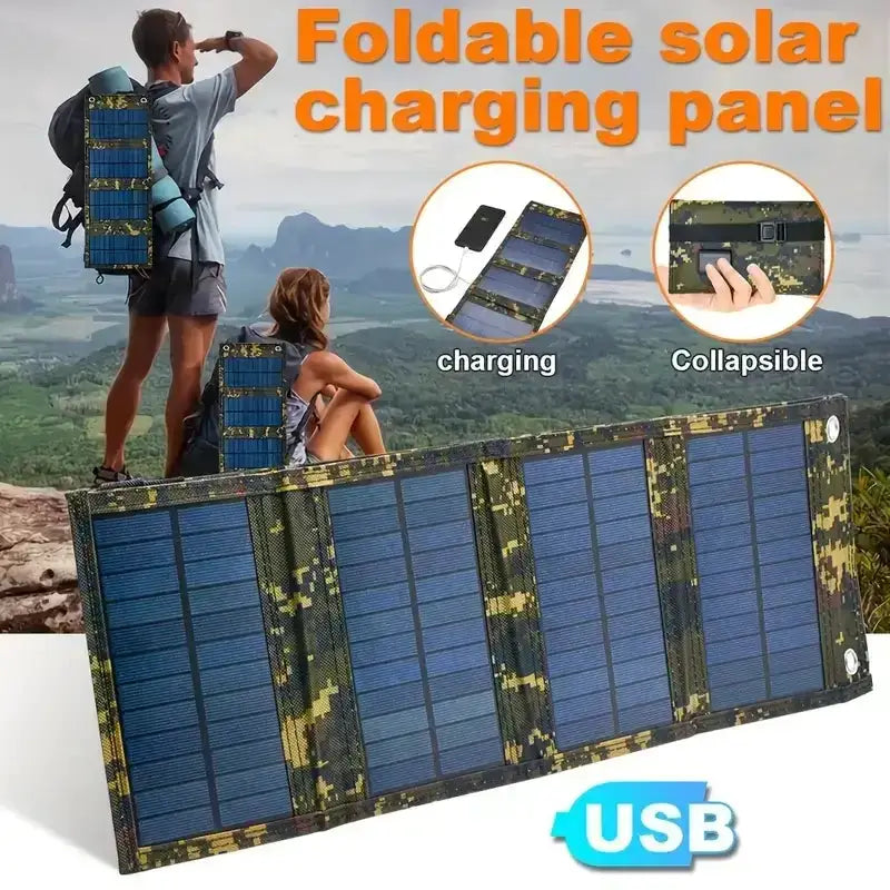 Portable USB Foldable Solar Panel by Habicare