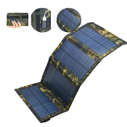 Portable USB Foldable Solar Panel by Habicare