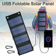 Portable USB Foldable Solar Panel by Habicare