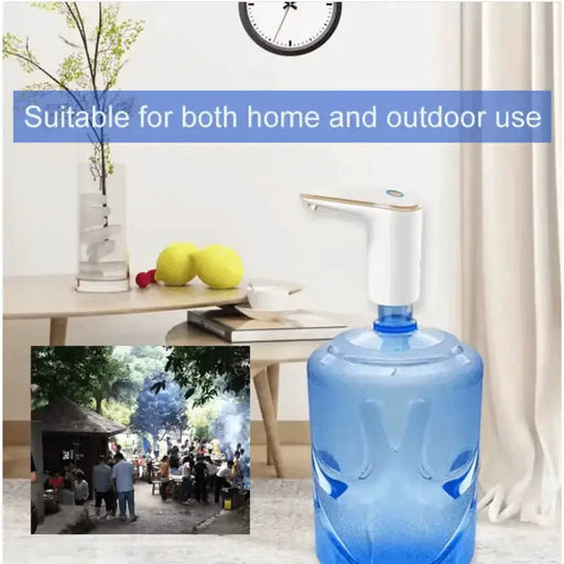 techplus Portable USB Rechargeable Water Bottle Dispenser Pump Portable USB Rechargeable Water Bottle Dispenser Pump | NZ