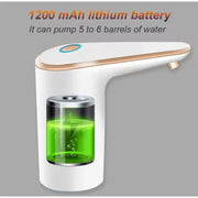 techplus Portable USB Rechargeable Water Bottle Dispenser Pump Portable USB Rechargeable Water Bottle Dispenser Pump | NZ