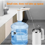 techplus Portable USB Rechargeable Water Bottle Dispenser Pump Portable USB Rechargeable Water Bottle Dispenser Pump | NZ