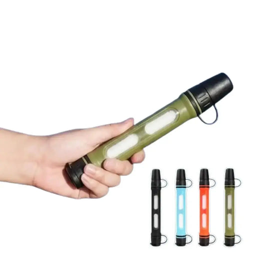 Portable Water Filter Straw with 99.999% Filtration by Habicare