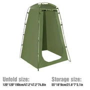 Portable Waterproof Shower & Changing Tent (available in Green & Orange) by Habicare