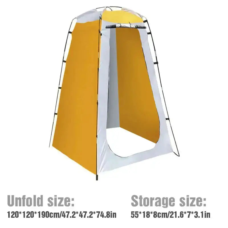 Portable Waterproof Shower & Changing Tent (available in Green & Orange) by Habicare