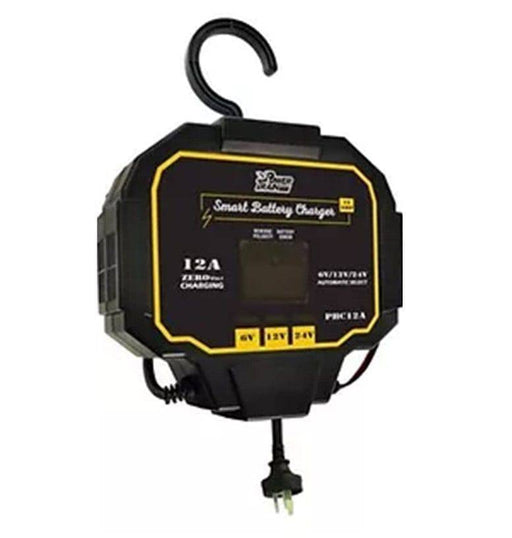 Power Train Battery Chargers Power Train 6/12/24V 12Amp/7 Stage Battery Charger