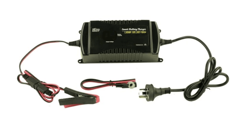 Powertrain Battery Charger 12V 24V Auto Seven Stage Heavy Duty for Cars Boats Marine