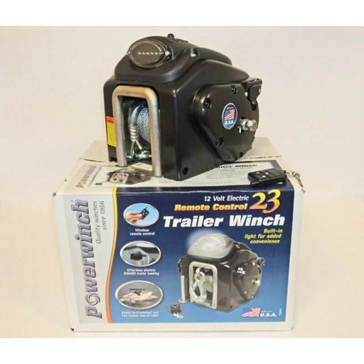 Power Winch Electric Winch For Trailers Remote Wireless Power-winch for up To 7500lbs