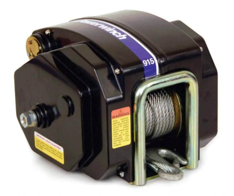 Powerwinch 915 - 2023 Model max 9500 lbs, featuring power in and power out functionality.