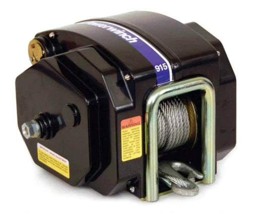 Powerwinch 915 - 2023 Model max 9500 lbs, featuring power in and power out functionality.