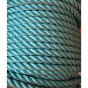 Powerdan 3 strand 220m Rope Green, durable and strong rope designed for heavy-duty tasks.