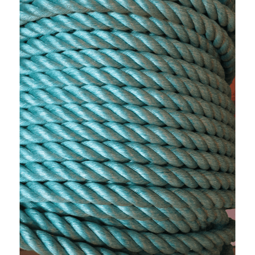 Powerdan 3 strand 220m Rope Green, durable and strong rope designed for heavy-duty tasks.