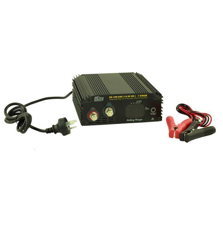 PowerTrain Charger 40 Amp 6/12/24V 8Stage - Action Outdoors Kiwi