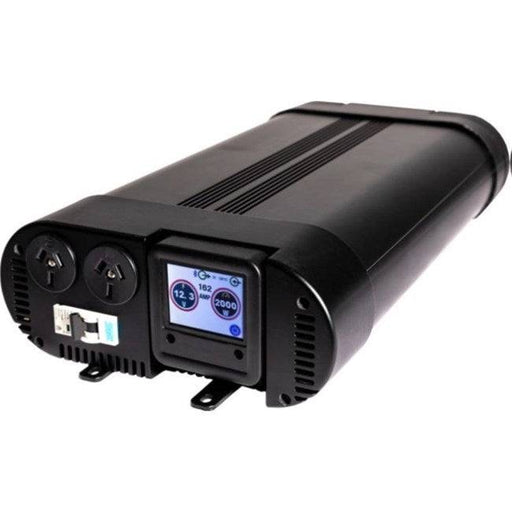 Powertrain Inverters 12V 24V to 230V Power Train 2000W Inverter w/ Bluetooth Screen