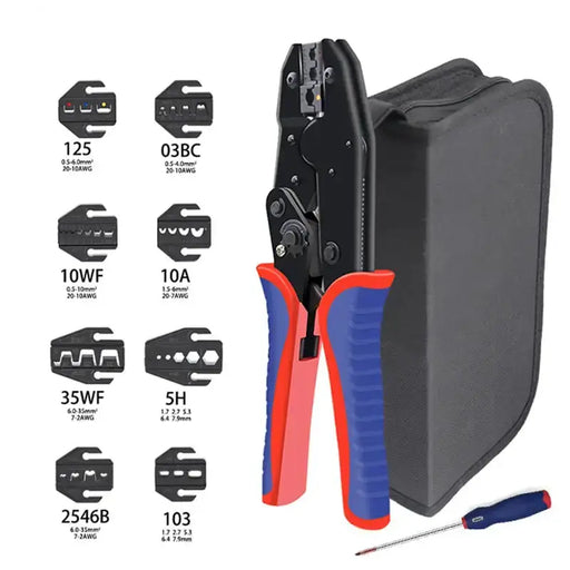 Pre-Insulated Terminal Crimping Pliers Kit (different models available) by Habicare