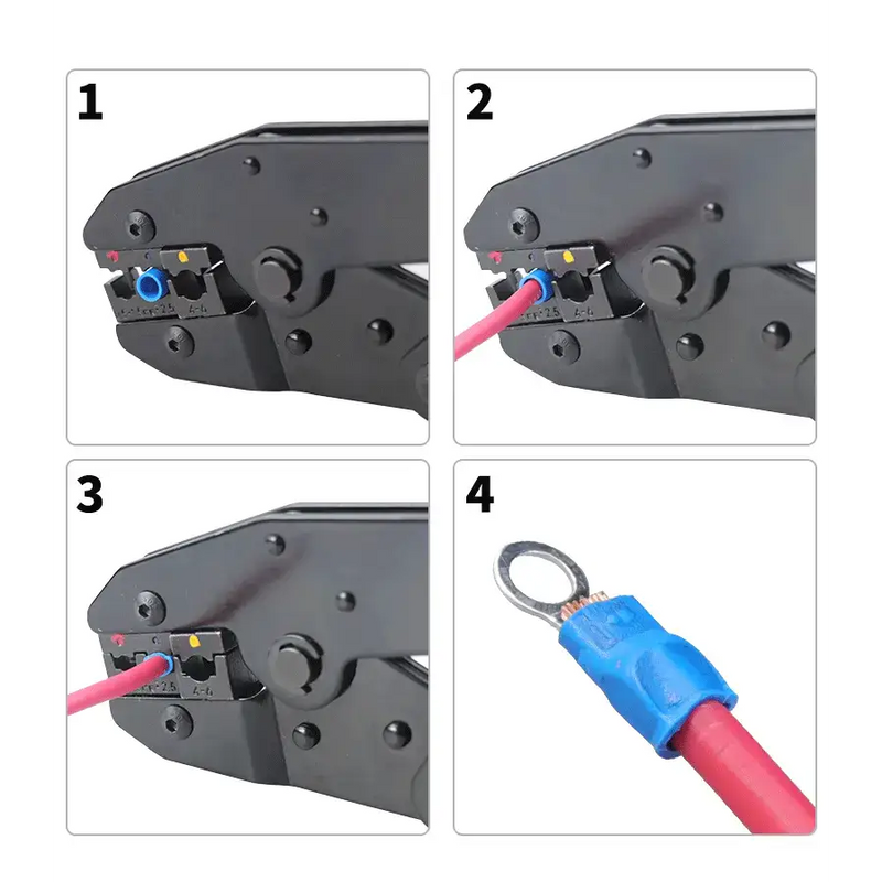 Pre-Insulated Terminal Crimping Pliers Kit (different models available) by Habicare