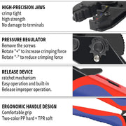 Pre-Insulated Terminal Crimping Pliers Kit (different models available) by Habicare