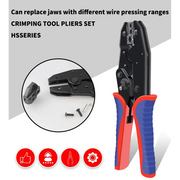 Pre-Insulated Terminal Crimping Pliers Kit (different models available) by Habicare