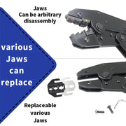 Pre-Insulated Terminal Crimping Pliers Kit (different models available) by Habicare