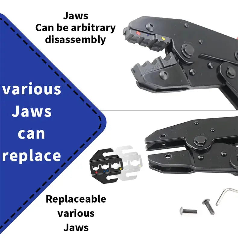 Pre-Insulated Terminal Crimping Pliers Kit (different models available) by Habicare