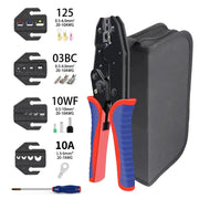 Pre-Insulated Terminal Crimping Pliers Kit (different models available) by Habicare