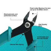 Precision Micro Wire Cutter & Side Cutting Pliers (available in 1pc and 2pcs) by Habicare
