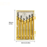 Precision Screwdriver Set (6Pcs) (2 types of sets available) by Habicare