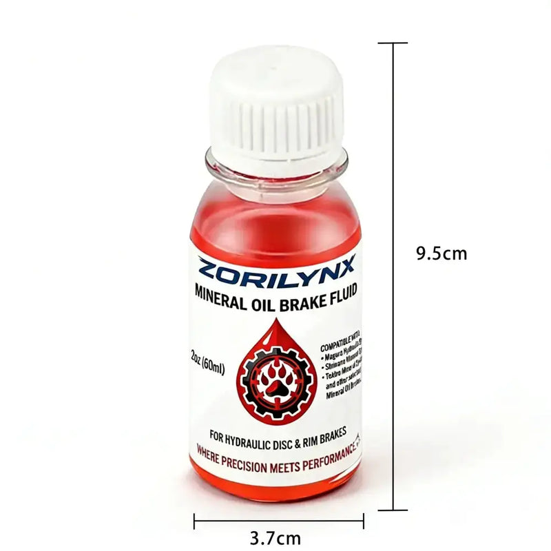 Habicare 60ml Mineral Oil Bicycle Brake Fluid for Shimano, Magura & Hydraulic Disc Brake Systems 60ml Mineral Oil Bicycle Brake Fluid for Shimano, Magura & Hydraulic Disc Brake Systems