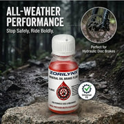 Habicare 60ml Mineral Oil Bicycle Brake Fluid for Shimano, Magura & Hydraulic Disc Brake Systems 60ml Mineral Oil Bicycle Brake Fluid for Shimano, Magura & Hydraulic Disc Brake Systems