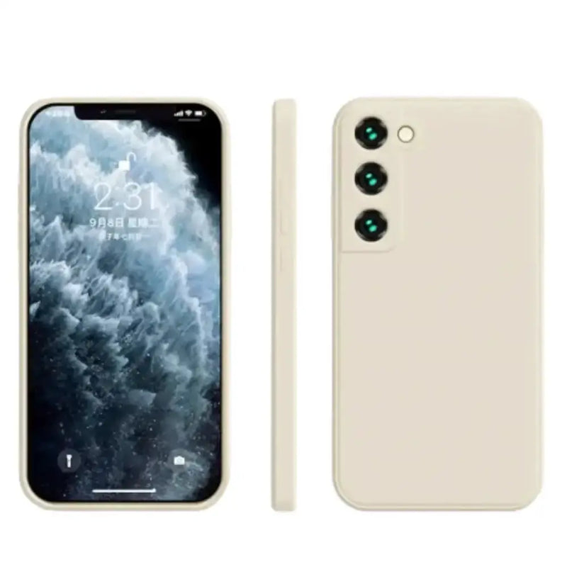 Premium Silicone Case for Samsung Galaxy A & S Series (New White) by Habicare
