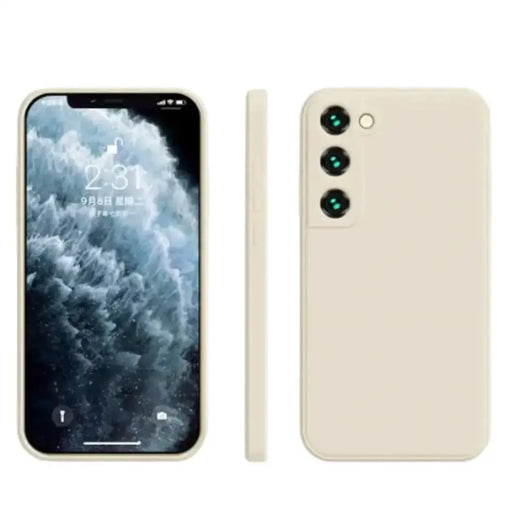 Premium Silicone Case for Samsung Galaxy A & S Series (New White) by Habicare