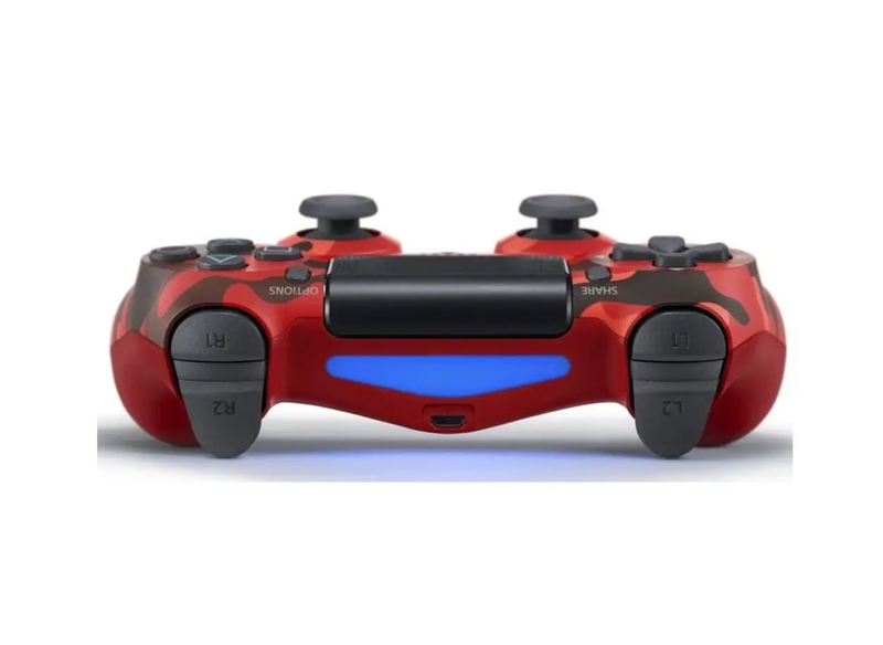 PS4 Controller - Camouflage Red by techplus