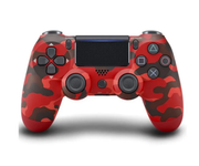 PS4 Controller - Camouflage Red by techplus